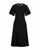 Mcqueen Womens Midi dress in Black