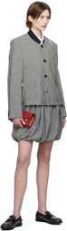 Marni Black & White Gingham Jacket