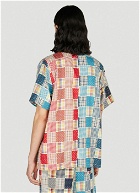 (Di)vision - Patchwork Check Shirt in Red