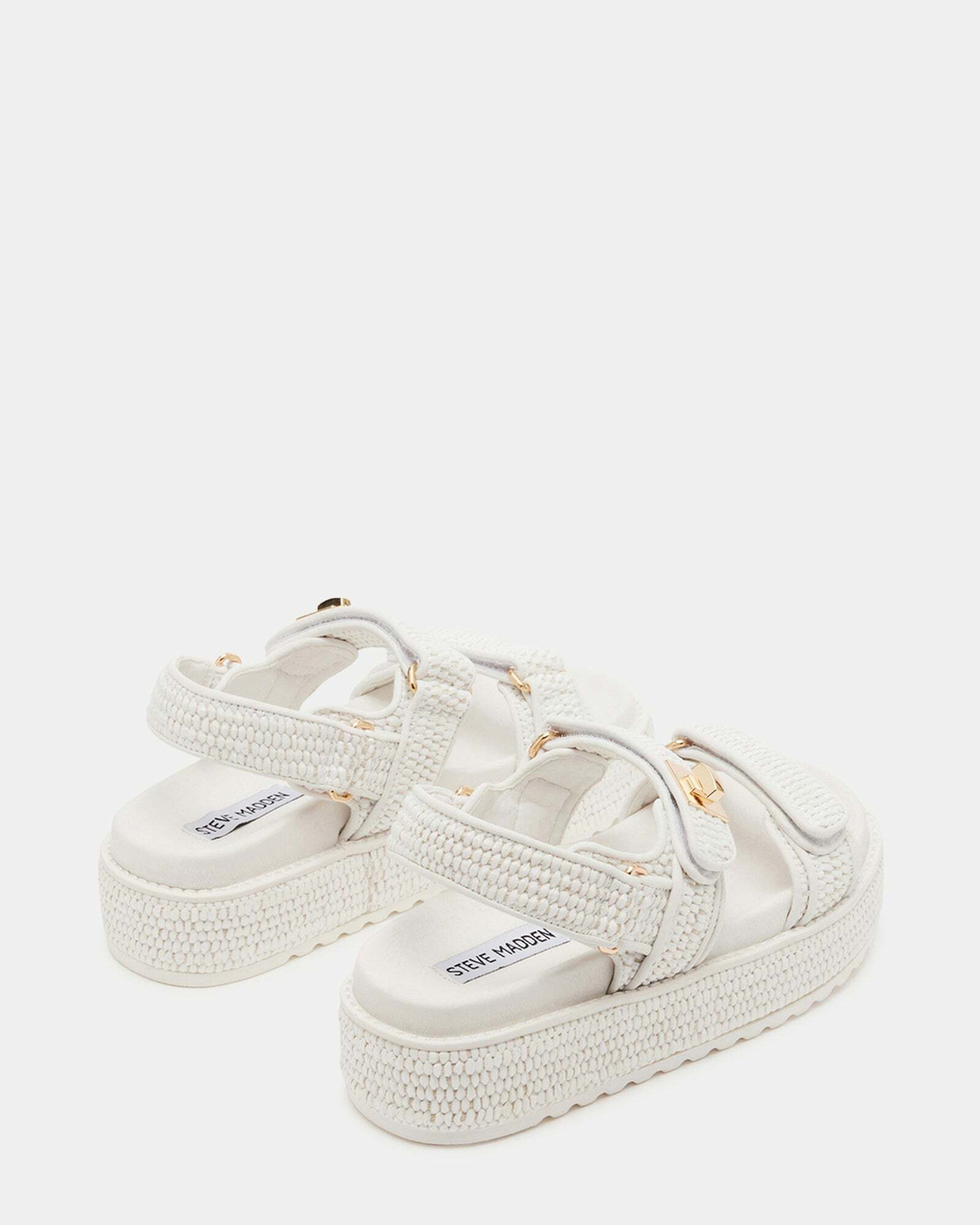 Steve Madden Bigmona Sandals in White