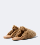Sabah Bernie shearling slippers