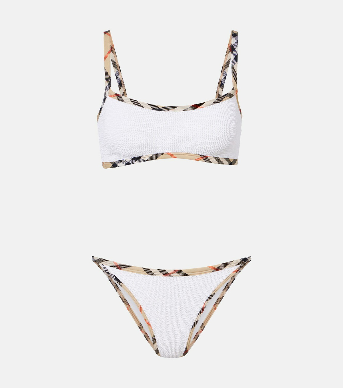 Burberry x Hunza G Tyler Burberry Check bikini