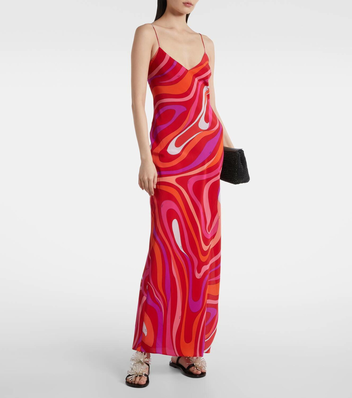 Pucci Marmo silk slip dress Emilio Pucci