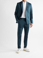 PAUL SMITH - Cotton-Blend Sateen Suit Jacket - Blue