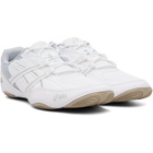 ASICS White & Gray Hypersync Sneakers