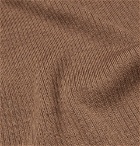 Theory - Slim-Fit Ribbed Merino Wool-Blend Sweater - Brown