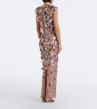 Rachel Gilbert Hugo sequined gown