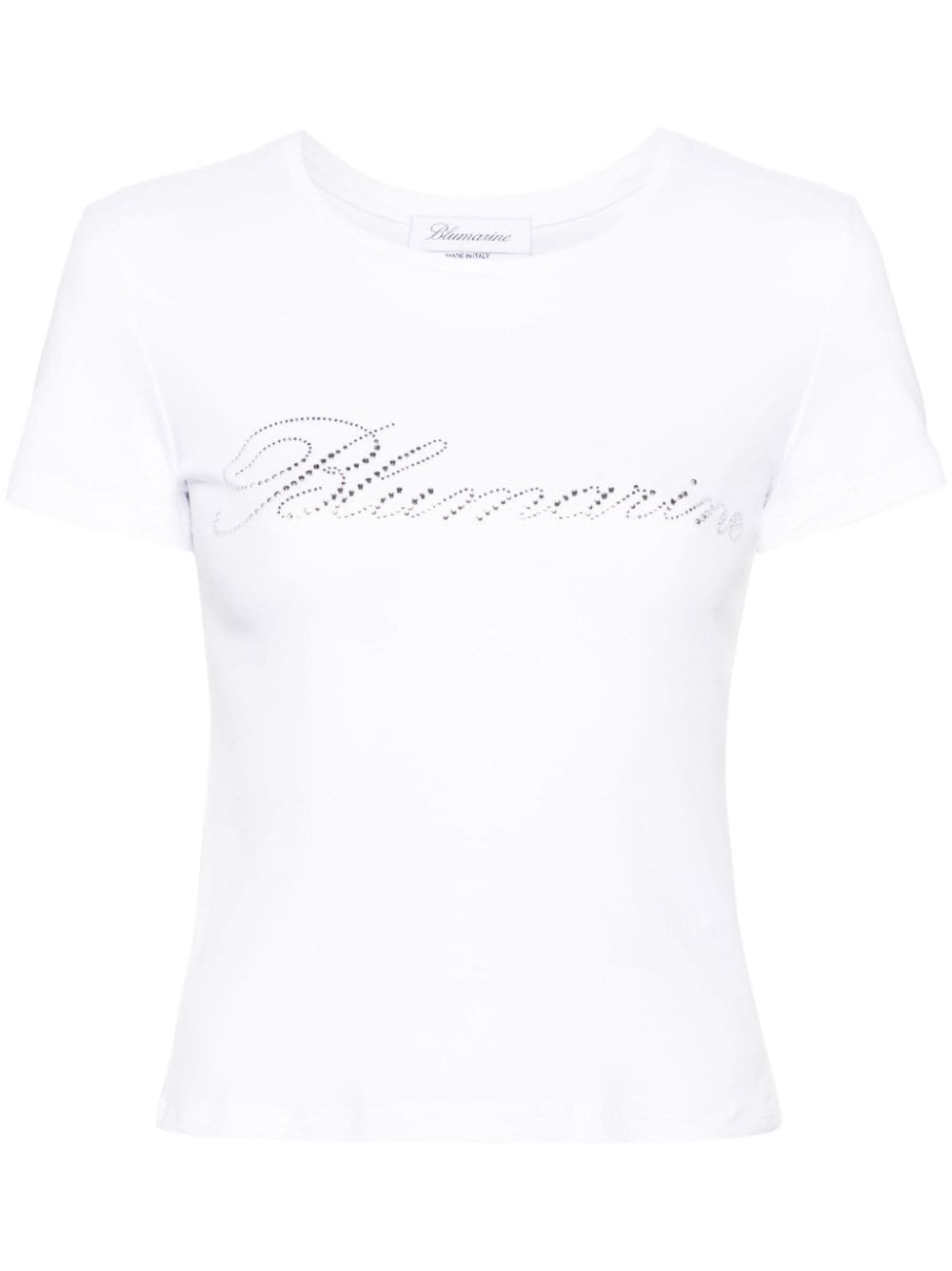 Blumarine Black Cotton T-Shirt Women