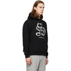 Stolen Girlfriends Club Black Logo Barbwire Hoodie