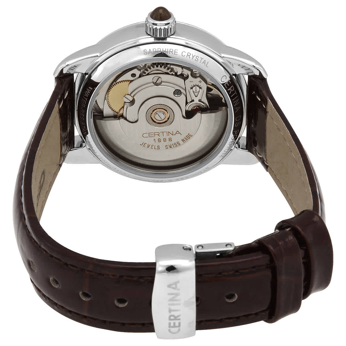 Certina DS Podium Automatic Brown Dial Ladies Watch C025.207.16.297.00