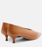 Le Monde Béryl Babouche leather pumps