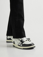 AMIRI - Skel-Top Colour-Block Leather High-Top Sneakers - Black