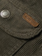 TOM FORD - Garment-Dyed Cotton-Blend Corduroy Jacket - Green