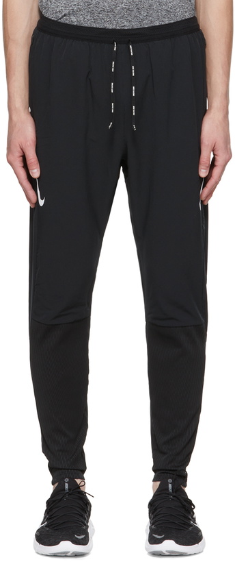 Photo: Nike Black Dri-FIT ADV AeroSwift Lounge Pants