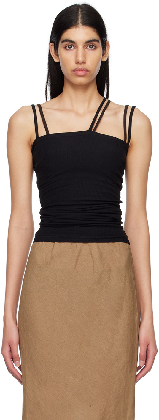 Baserange Black Nida Tank Top Baserange