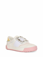 ROGER VIVIER - Very Vivier Leather Low Top Sneakers