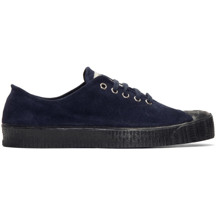Photo: Comme des GarÃ§ons Shirt Navy Spalwart Edition Special V Sneakers