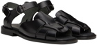 COMMAS Black Hereu Roca Edition Sandals