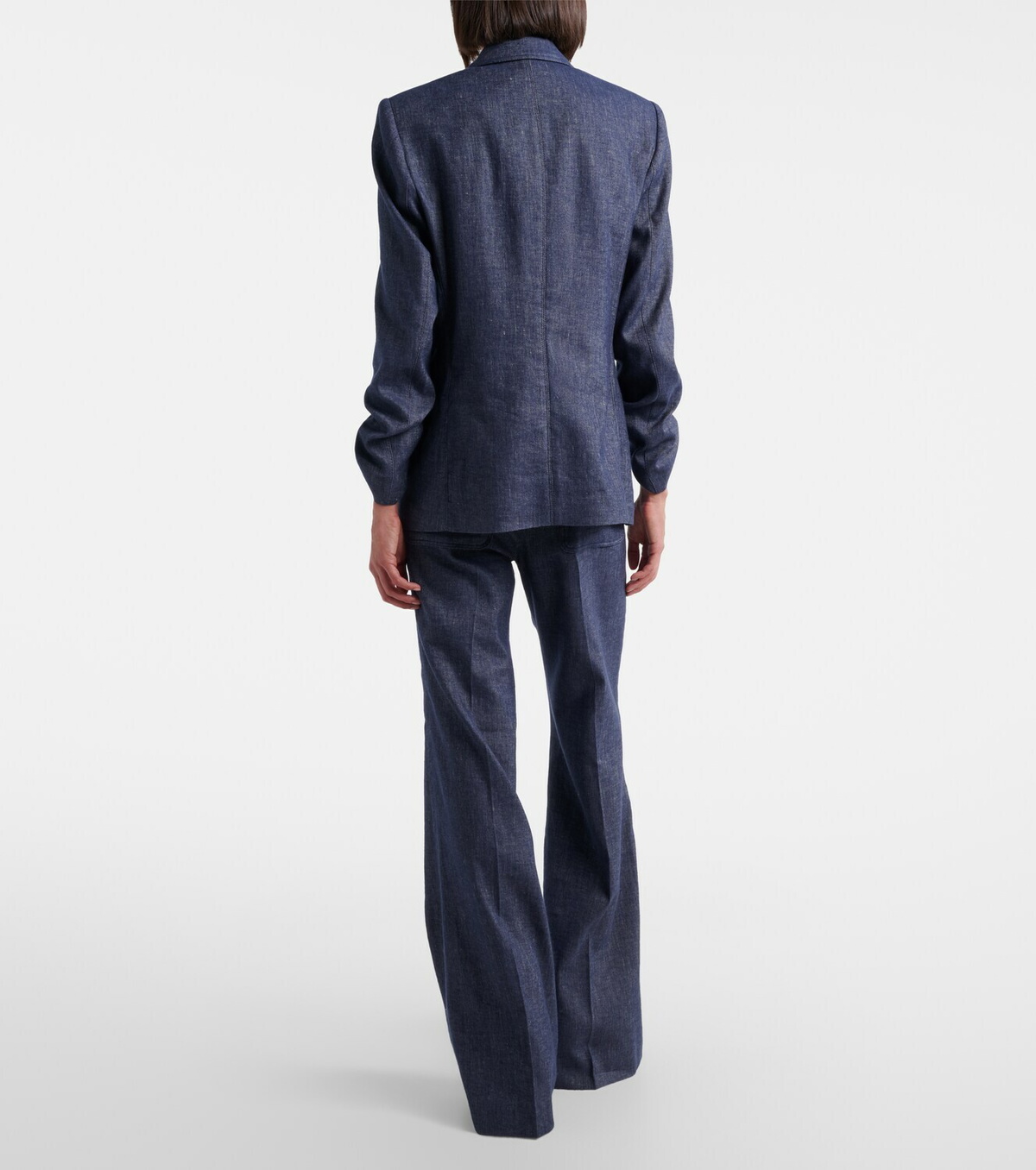 Dorothee Schumacher Fluid Denim flared pants