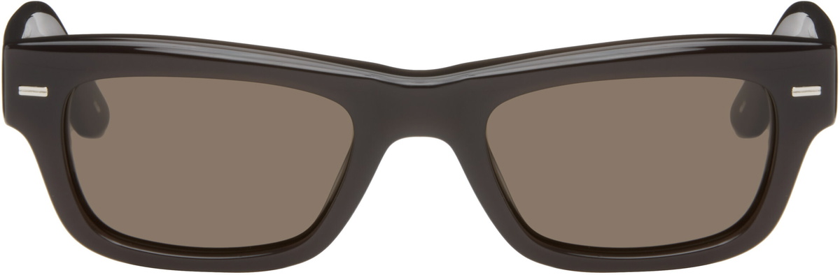 THISTLES Brown 'The Jack' Sunglasses