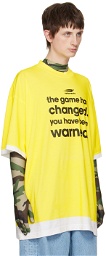 VETEMENTS Yellow Gamechanging T-Shirt