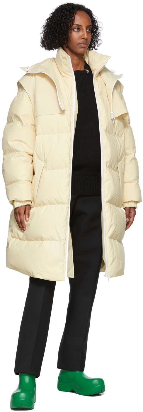 Bottega Veneta Off-White Down Puffer Jacket