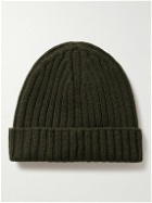 TOM FORD - Ribbed Cashmere Beanie - Green
