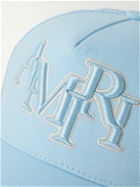 AMIRI - Logo-Embroidered Cotton-Canvas and Mesh Trucker Hat