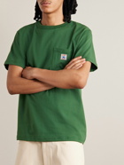 Randy's Garments - Logo-Appliquéd Cotton-Jersey T-Shirt - Green