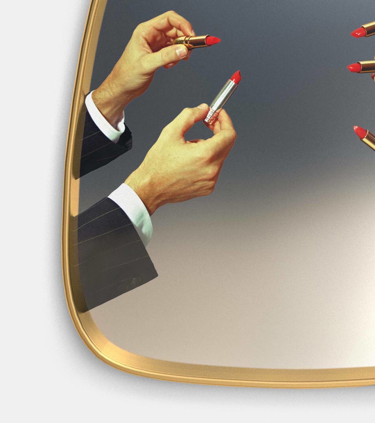 Seletti x Toiletpaper Lipsticks mirror