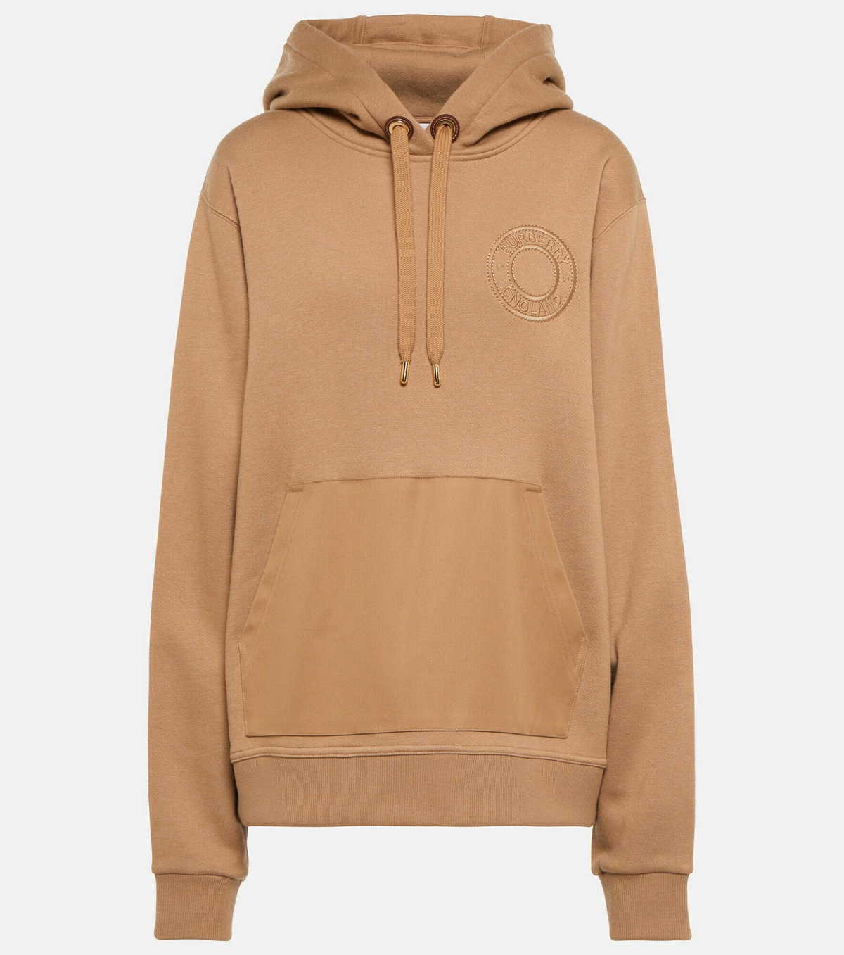 Burberry - Oversized embroidered hoodie