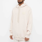 Moncler Men's Genius 1952 Tonal Patch Logo Hoody in Light Pink