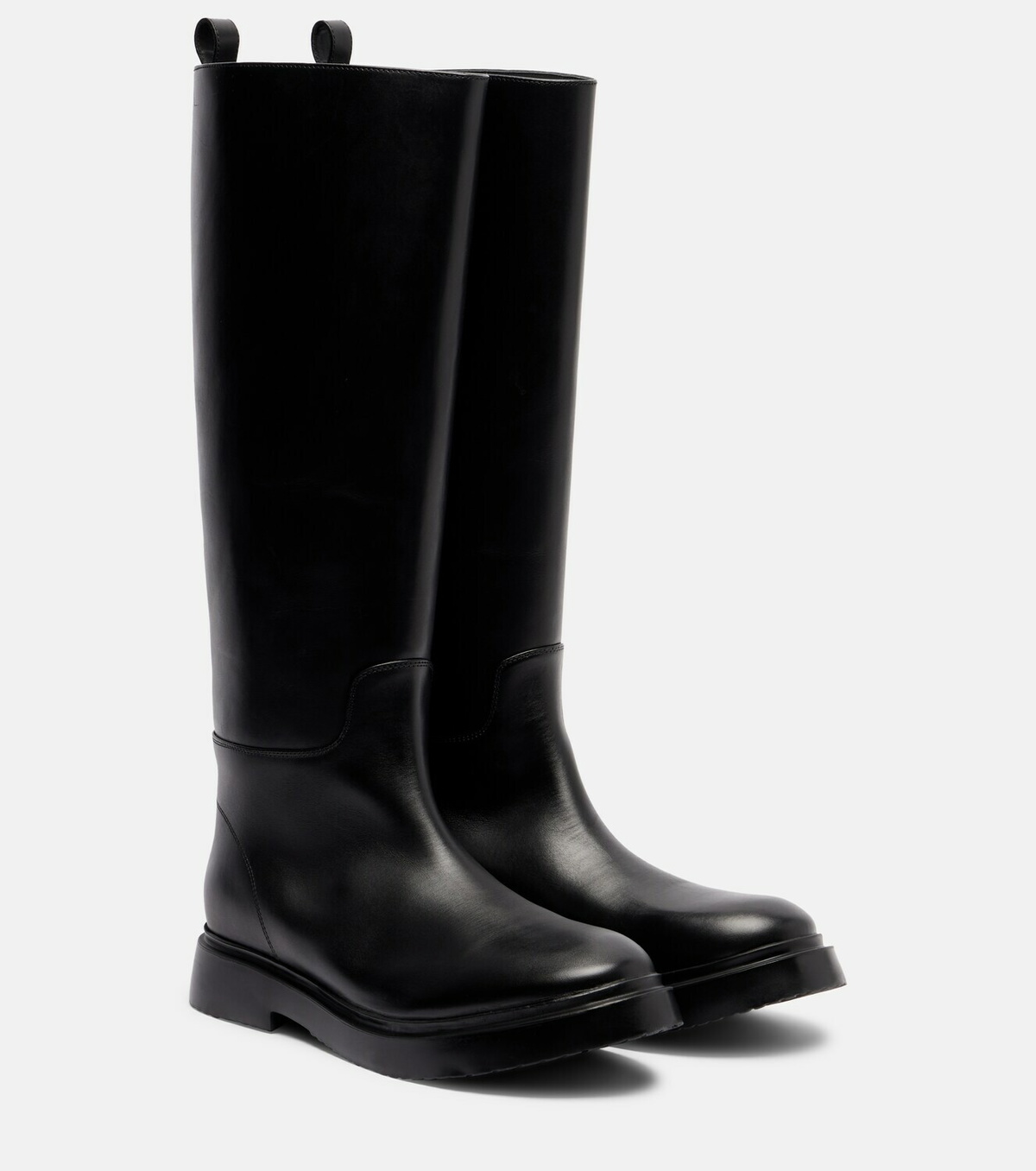Proenza Schouler Bank leather knee-high boots