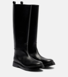 Proenza Schouler Bank leather knee-high boots
