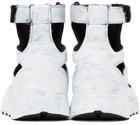 Maison Margiela White Reebok Edition Handpainted Tabi High-Top Sneakers
