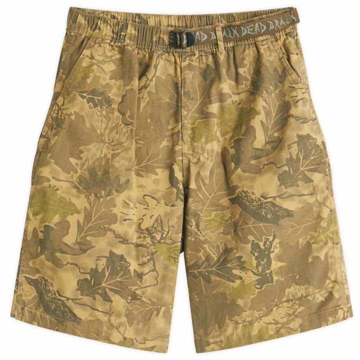 Photo: Brain Dead Men's Twill Climber Shorts in Leaf Camo