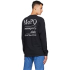 Museum of Peace and Quiet Black MoPQ Long Sleeve T-Shirt