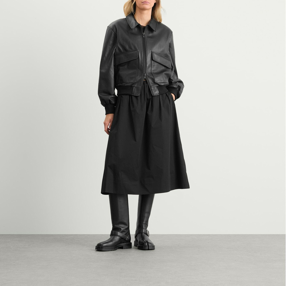 Nothing Written Women's Leia A-Line Skirt in Black