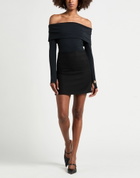 Alice + Olivia Womens Bodysuit in Black