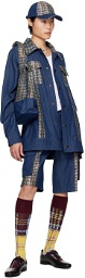 Anna Sui SSENSE Exclusive Navy Denim Jacket