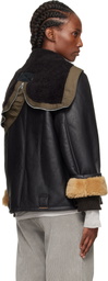OUR LEGACY Black Blizzard Leather Jacket