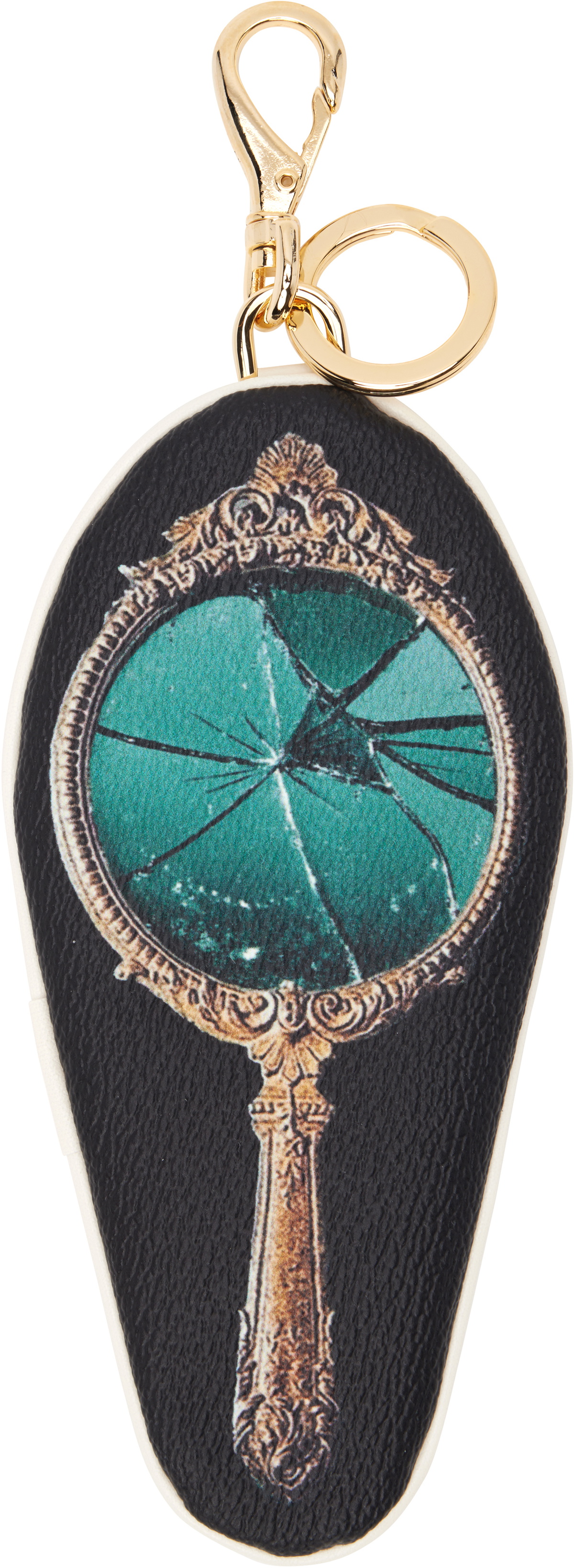 UNDERCOVER Multicolor UC2E1K02-3 Broken Mirror Keychain