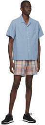 PS by Paul Smith Multicolor Plaid Sport Shorts