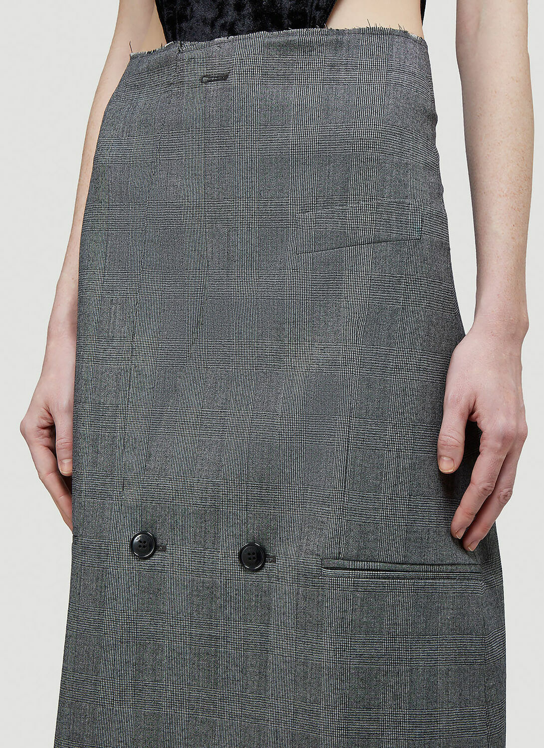 Vetements Tailored Pencil Skirt