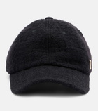 Saint Laurent Wool tweed baseball cap