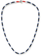Roxanne Assoulin - Well Suited Enamel and Silver-Tone Necklace