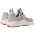 Nike Training - Free TR V8 Rubber-Trimmed Mesh Sneakers - Gray