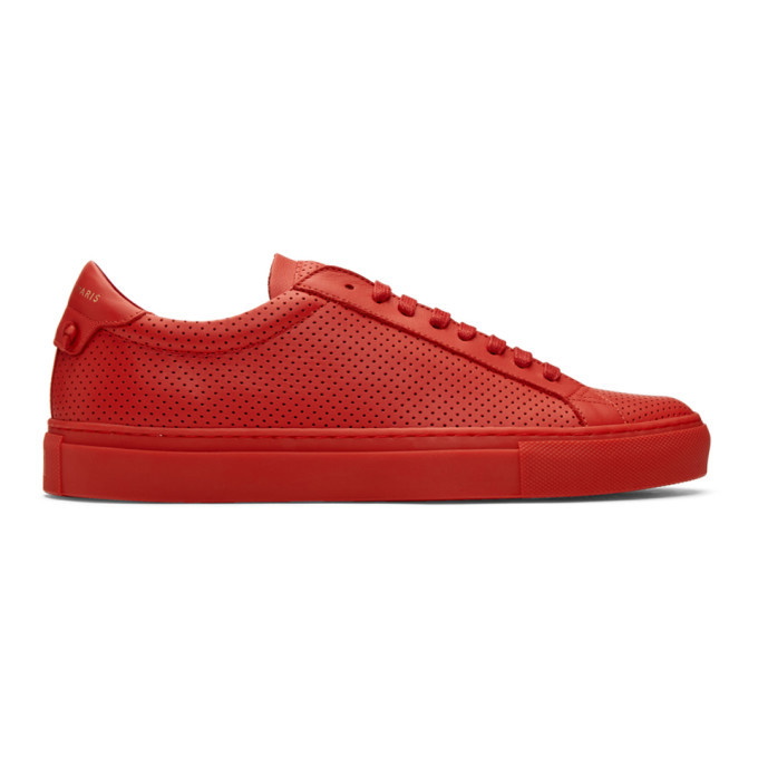 Photo: Givenchy Red Urban Street Sneakers