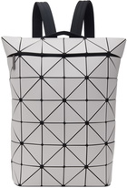 BAO BAO ISSEY MIYAKE Gray Blocky Backpack