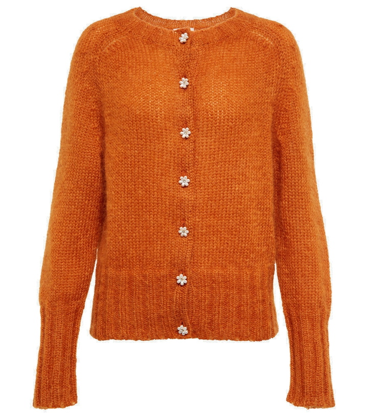 Photo: Erdem - Vanessa mohair-blend cardigan
